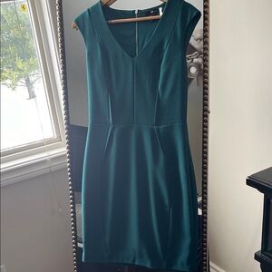 Teal Sleeveless Dress